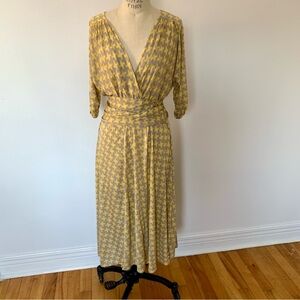 Deletta Houndstooth Dress